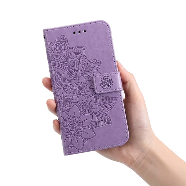 Til Xiaomi 17T Lommebokdeksel Mandala Purple