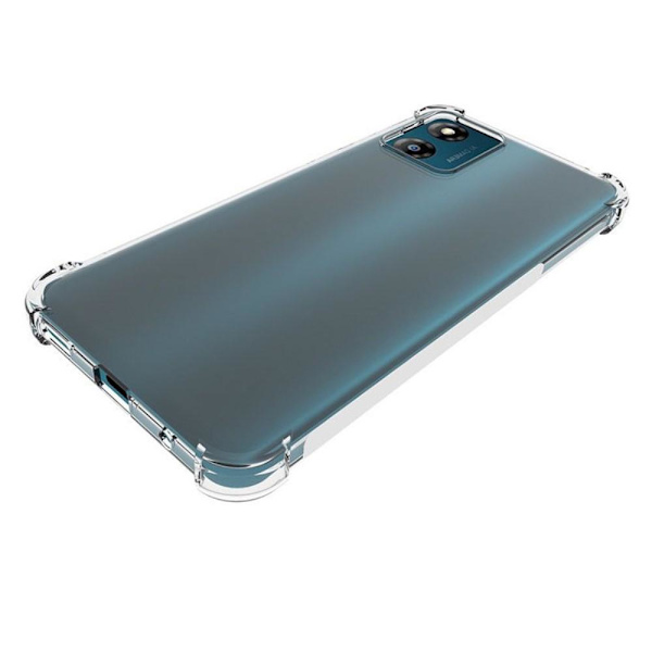 Motorola Moto E13 4G Slimmat TPU skal TRANSPARANT Transparent