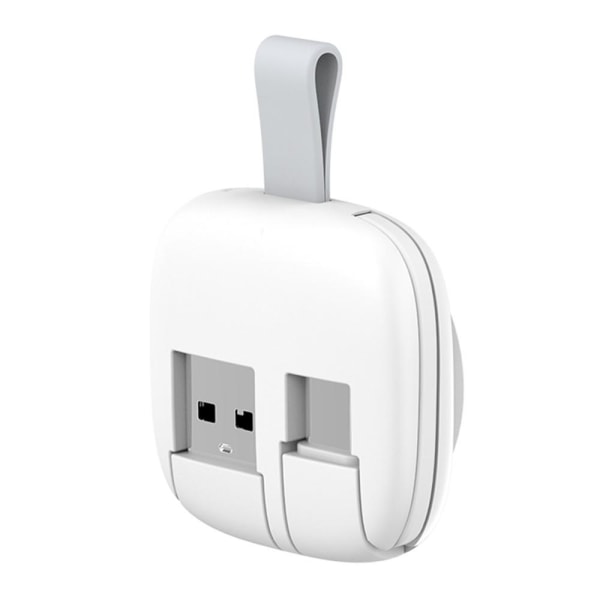 Oplader til Apple Watch opladningsbase med Type-C/USB-kabler White