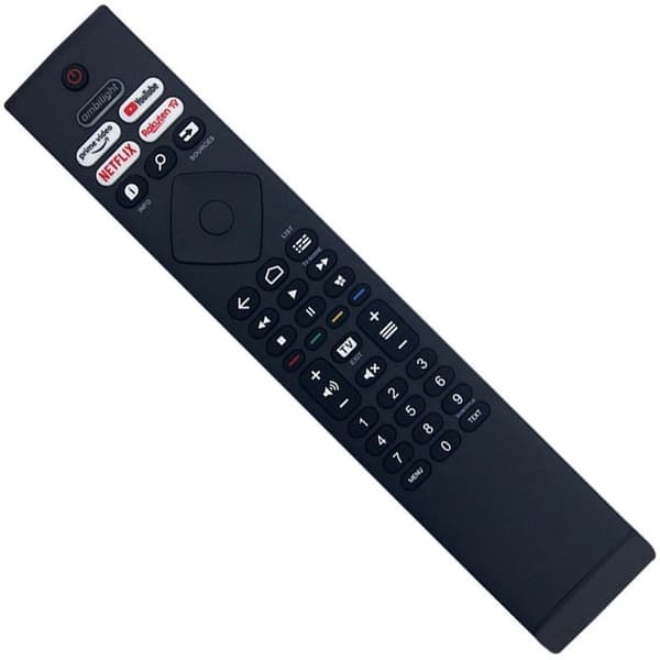 TV-fjernkontroll erstatning for RM-L1760 for Philips TV Black