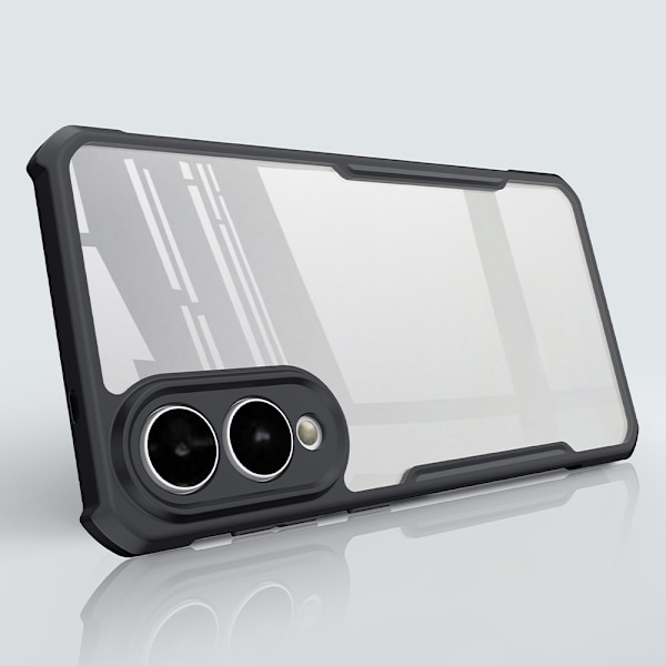 XUNDD bagcover til Samsung Galaxy S25 Edge akryl+TPU telefonetui Transparent