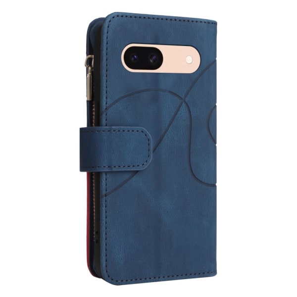 KT Multifunksjons Serie-5 For Pixel 8a Telefonveske Blue