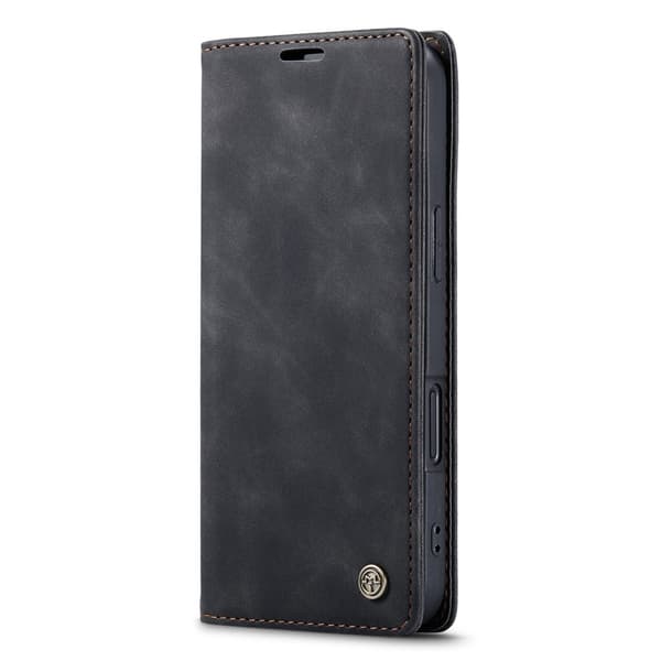 CASEME Retro lompakkokotelo iPhone 16 Black