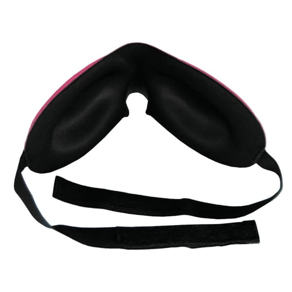 Sovmask 3D foam lyxig skön Musta Black