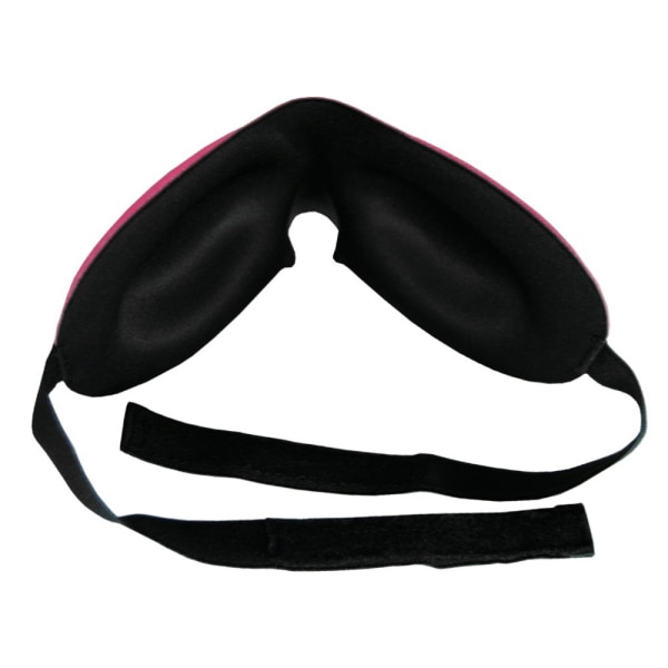 Sovmask 3D foam lyxig skön Svart Black