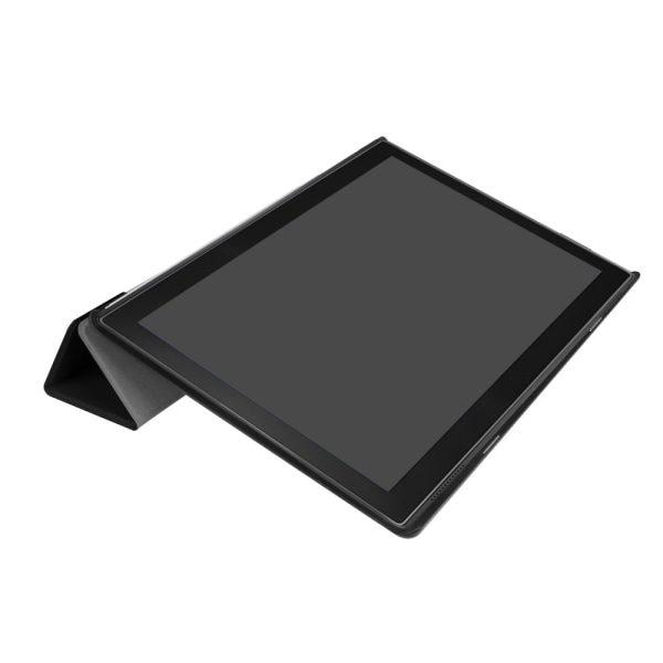 Kolminkertainen jalustapöytäkuori Lenovo Tab 4 10: lle - musta Black