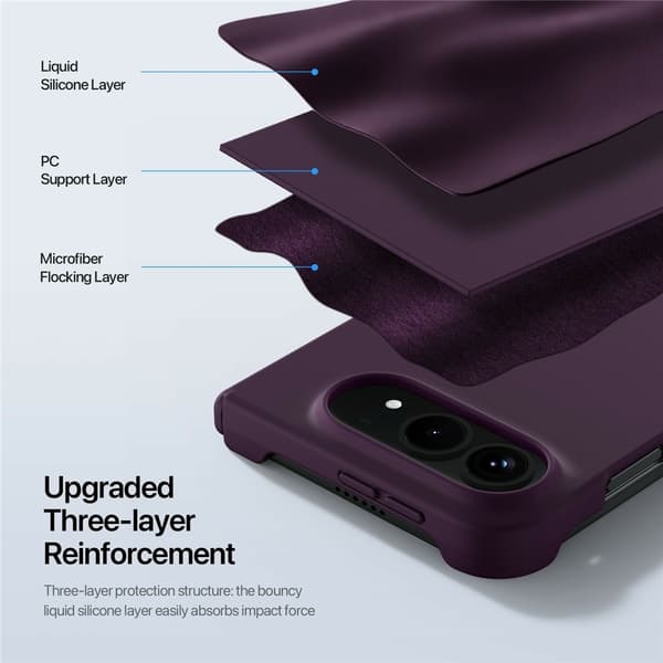 DUX DUCIS Magnetisk mobilcover til iPhone Duo Purple