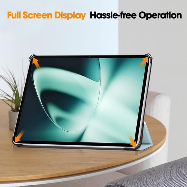 Til OnePlus Pad Trifold Stand Tabletcover - etui - Hest Multicolor