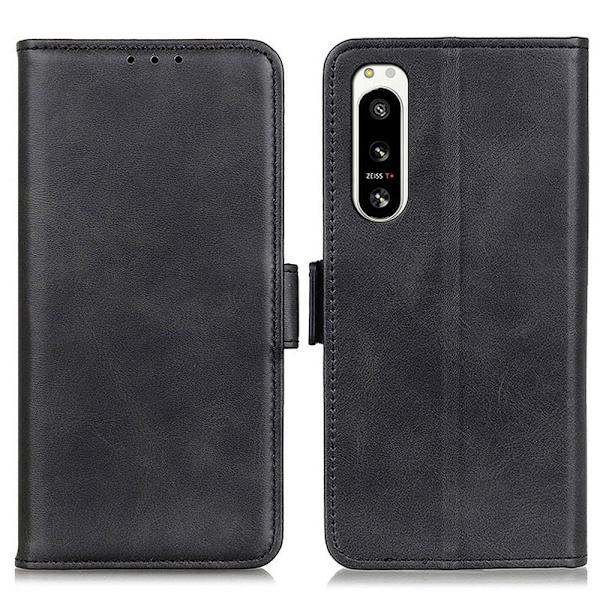 Sony Xperia 5 IV Lommebok-deksel Svart Flerspor Black