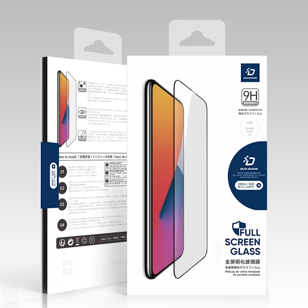 For Google Pixel 9a Skjermbeskytter DUX DUCIS Glass Film Transparent