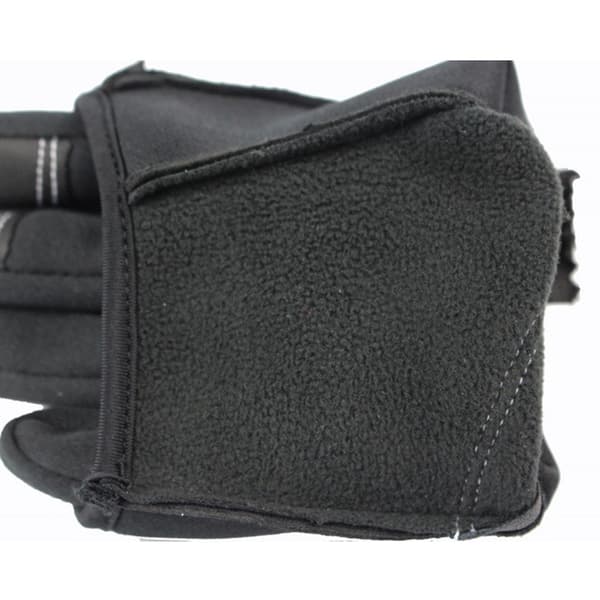 Mc Moped Sykkel Vindhansker med Berøring - Small Black M