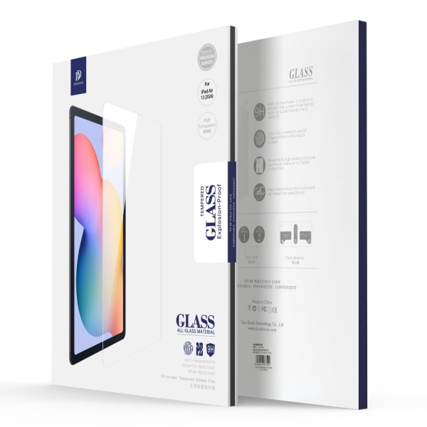 DUX DUCIS Skjermbeskytter for iPad Pro 13 (2024) - Berøringsfølsom, Medium Alumina Glass Film Transparent