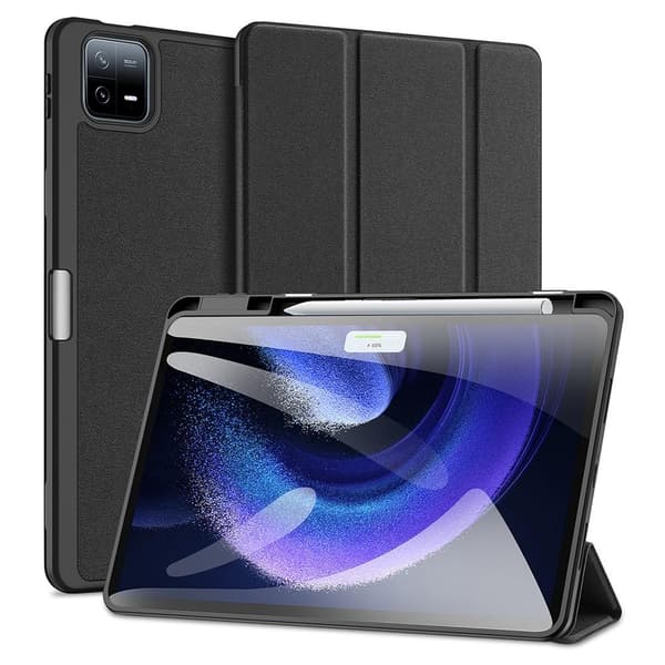 DUX DUCIS Tri-fold Stativ til Xiaomi Pad 6 / Pad 6 Pro - Svart Black