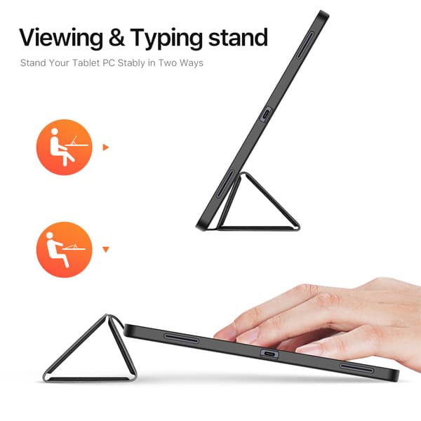 DUX DUCIS Tri-fold Stand Samsung Galaxy Tab S11 Ultra Black