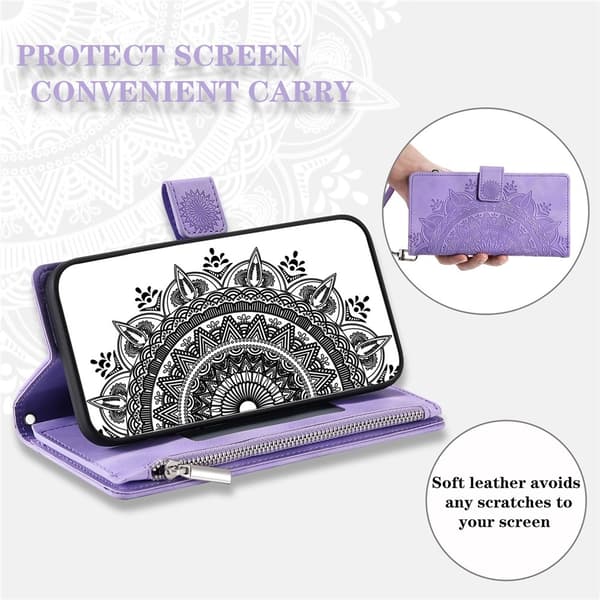 Til Xiaomi 17T Pro Pungcover Mandala Purple