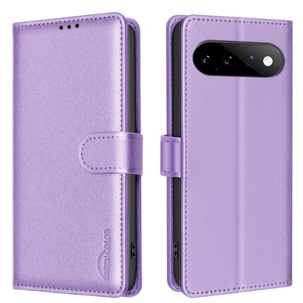 BINFEN COLOR Puhelimen Lompakkokotelo Google Pixel 11 Pro XL:lle Purple