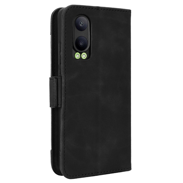 Wallet Stand Flip Phone Case for OnePlus Nord CE4 Lite - Black Black