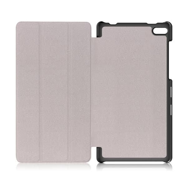 Tri - fold Stand Suojakuori - Lenovo Tab 7 Essential Wifi (NOT LTE/4G) Black