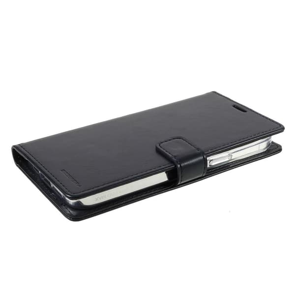 MERCURY GOOSPERY Blue Moon Lommebokveske iPhone 13 Pro Max Svart Black