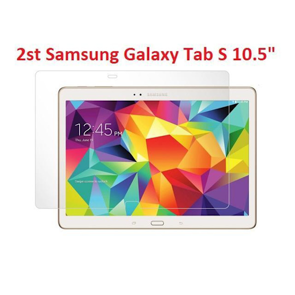 Skjermbeskyttere til Galaxy Tab S 10.5" 2-Pack Transparent