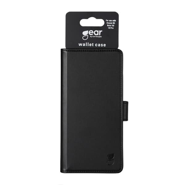 GEAR Lompakkokotelo to Xiaomi Mi Note 10 / Note 10 Pro Black