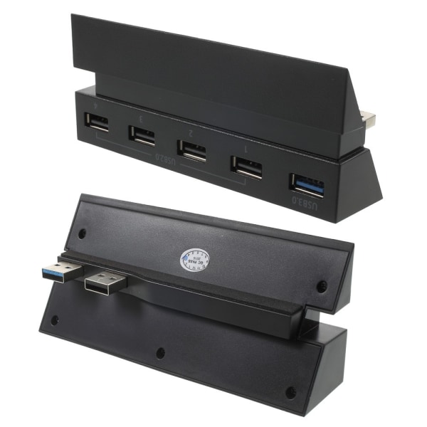 DOBE TP4-006 5-Port USB HUB för Sony PS4 Svart