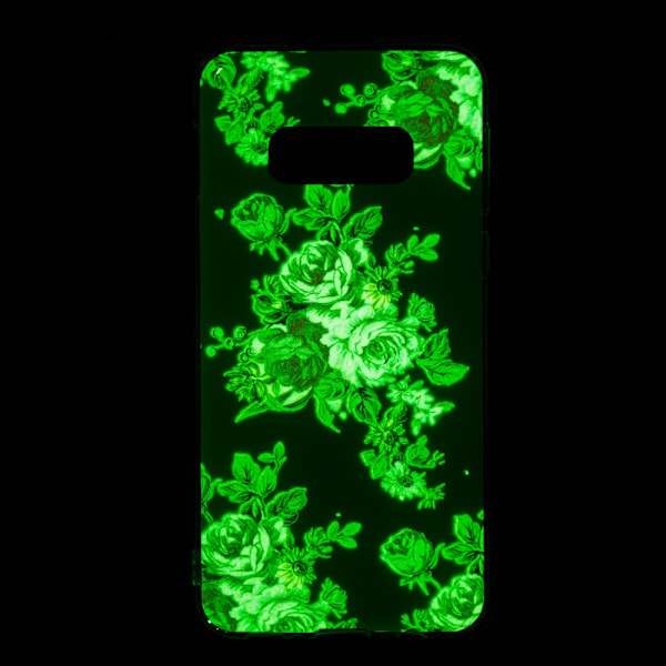 MTK Samsung Galaxy S10e TPU - Vivid Flowers Svart