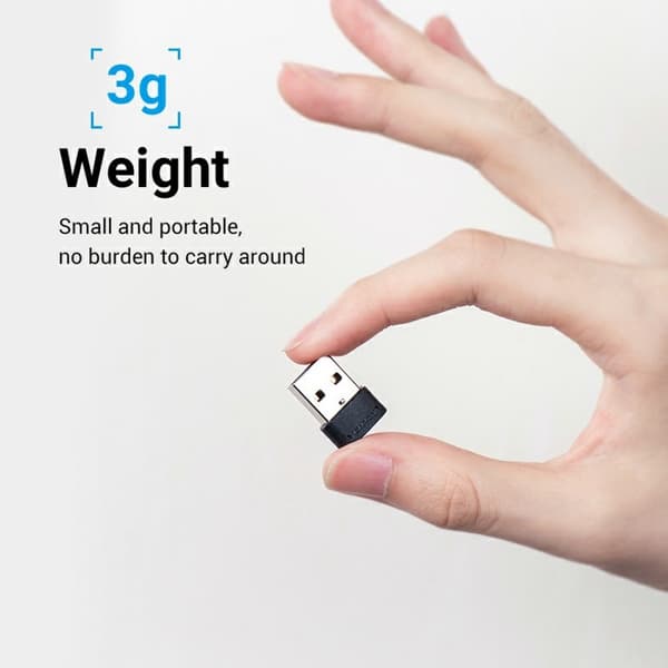 USB 2.0 A Han til USB C Hun Adapter 480Mbps Dataoverførsel OTG Konverter Black