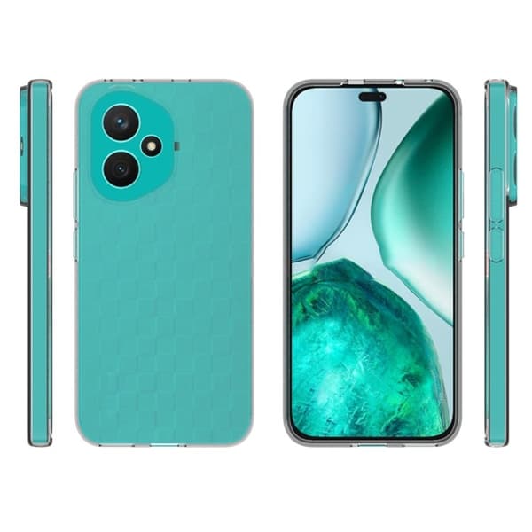 Til Honor 400 5G Deksel TPU Bakdeksel Transparent
