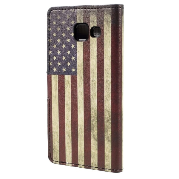 Samsung Galaxy A3 (2016) Plånboksfodral - Retro US Flag Multicolor