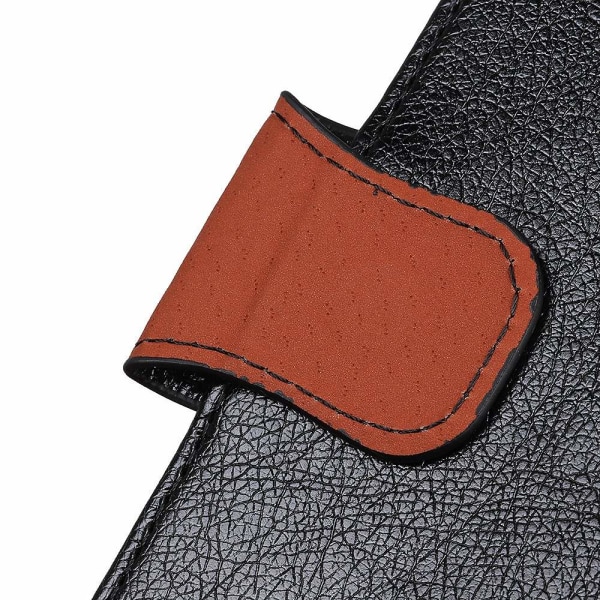 Nappa Texture Wallet Cover til Samsung Galaxy Note 10 - Sort Black
