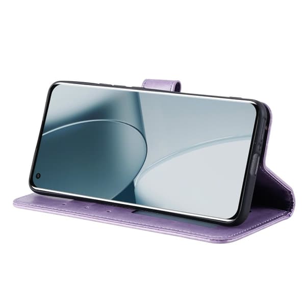 Lommebokdeksel med Stativ og Håndleddsstropp til Sony Xperia 1 VIII Purple
