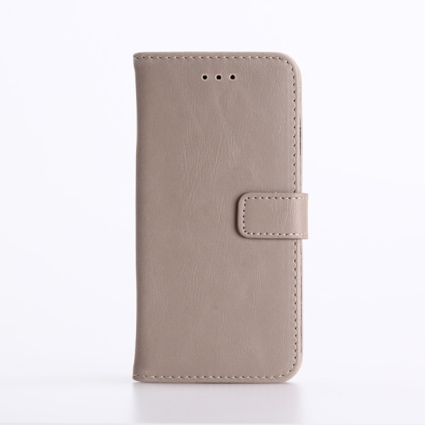 Retro Crazy Horse-etui for iPhone SE (2020)/SE (2022)/8/7 4,7 tommer Beige