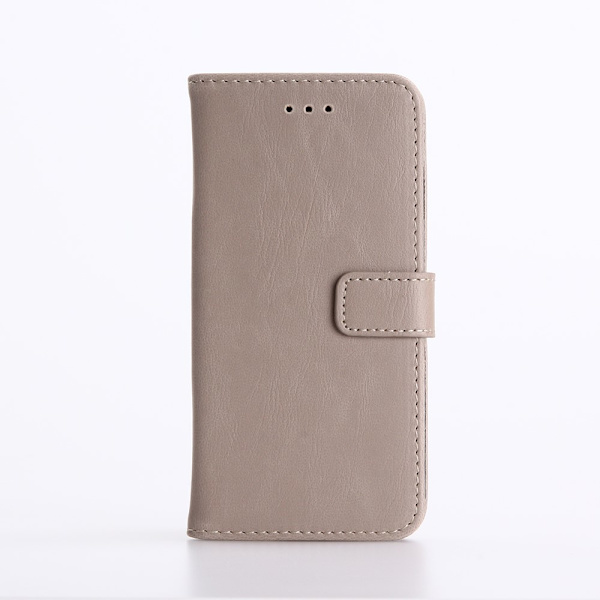 Retro Crazy Horse -kotelo iPhone SE: lle (2020) /SE (2022) /8/7 4.7 tuumaa Beige