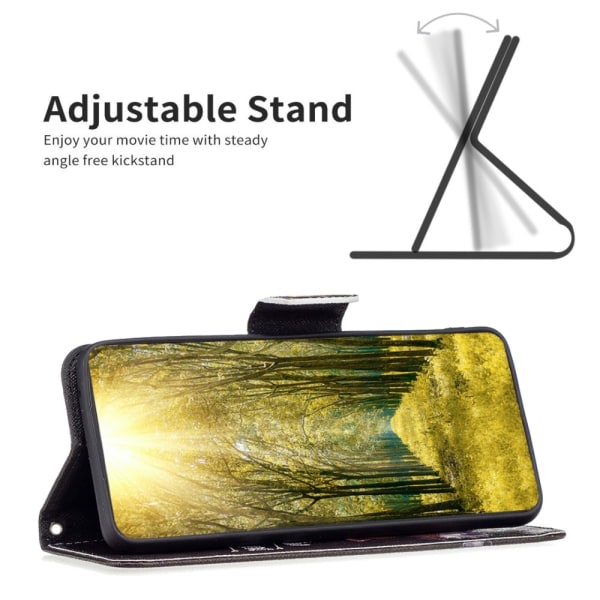 För Samsung Galaxy S24+ Plånbok Fodral Skal Mönster Skydd multifärg
