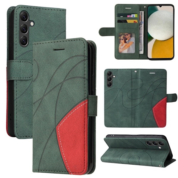 Til Samsung Galaxy A05s KT-serie-1 dobbeltfarve Green