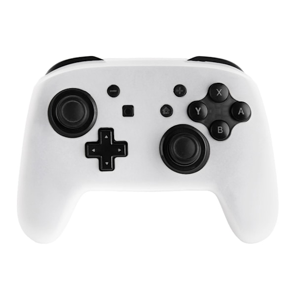 Kompatibel med Nintendo Switch Pro Handkontroll Skal Fodral Silikon - Vit Vit