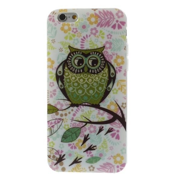 Iphone 6/6S 4.7" TPU Skal Smart Owl on Branch