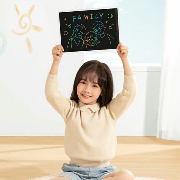 XIAOMI 13,5 tommer farverig LCD Skrive Tegneblok Doodle Board Slet Notesblok Black