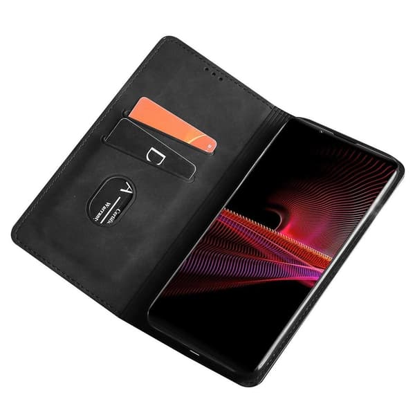 Sony Xperia 1 IV Lommebok - deksel - Svart Black