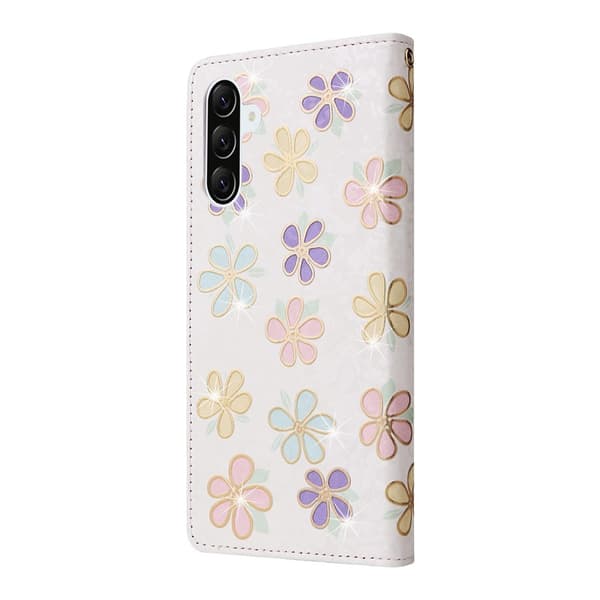Til Samsung Galaxy A37 5G blomsterdeksel Multicolor
