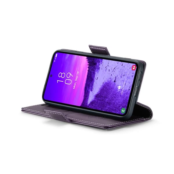 CASEME Plånboksfodral Samsung Galaxy S25 - Lila Lila