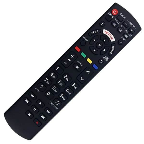 Kaukosäätimen korvaava N2QAYB001009 Panasonic TV:lle Black
