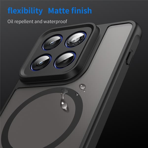 Til Motorola Edge 70 5G magnetisk telefondeksel Black