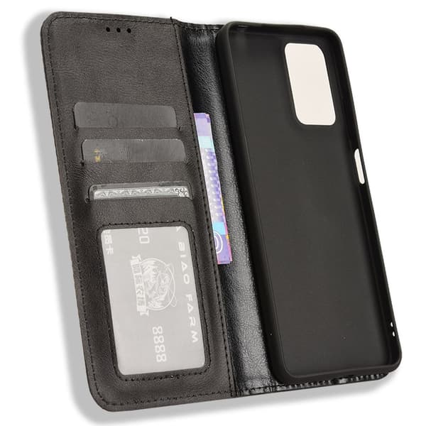 Motorola Moto G04 4G / G24 Power Case Wallet Case Shell - kotelolle Black