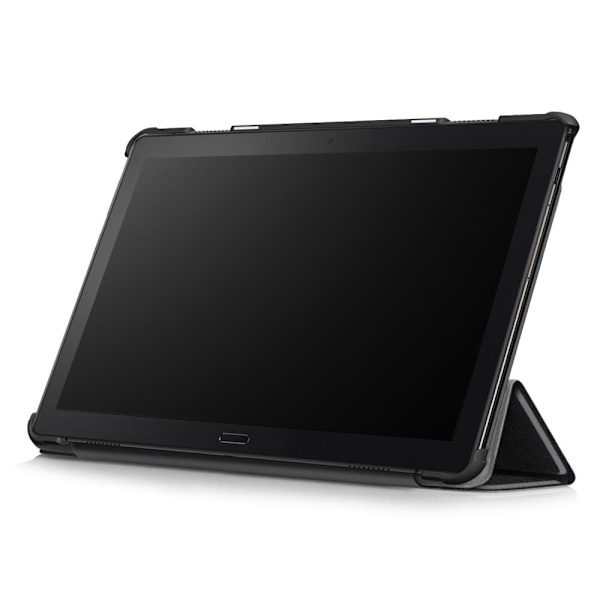 Kolminkertainen jalustan kansi Lenovo Tab P10 - musta Black