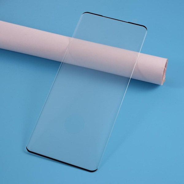 Samsung Galaxy S20 Ultra Heltäckande Härdat glas Fingeravtryck Transparent