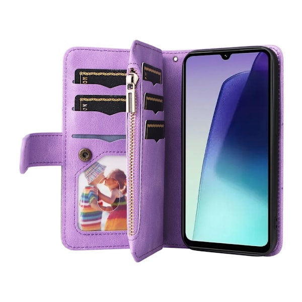 KT Wallet Case til Xiaomi Redmi 14C Purple