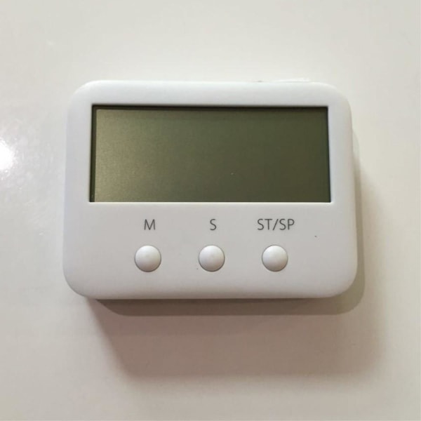 Digital Kitchen Timer Magnetic Countdown Timer Cooking Timer with Loud Alarm for Kitchen White