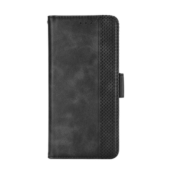 Crazy Horse Lompakkoteline LG Wing 5G: lle - Musta Black